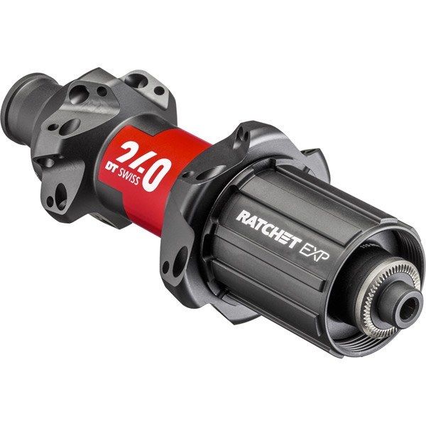 DT Swiss 240 EXP Straight Pull rear 130 mm Q/R, Shimano Road, 24 hole black click to zoom image