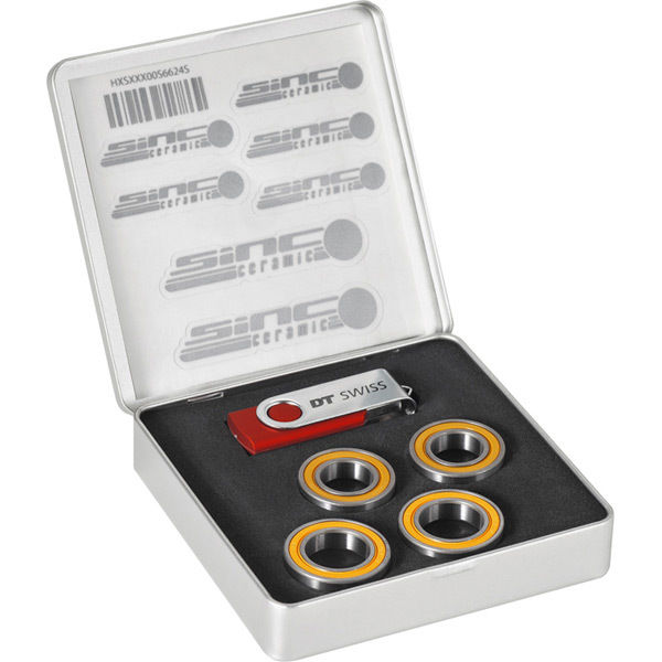 DT Swiss Set of 4 SINC ceramic bearings for 1100 and 1400 SPLINE Wheels 2018 onwards click to zoom image