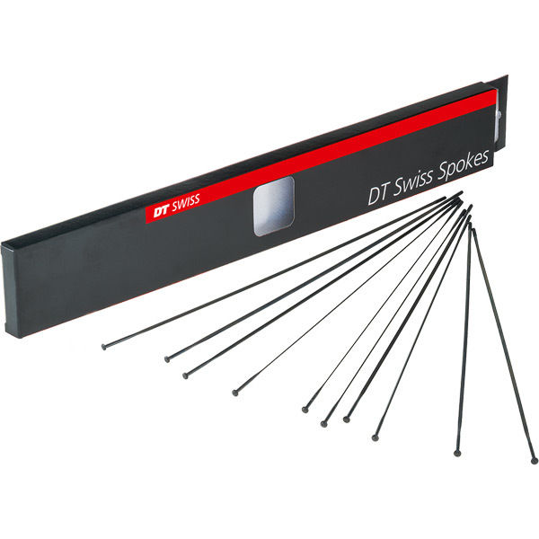 DT Swiss Aero Comp Wide Straight Pull Spokes 14 g = 2 mm box 20, black, 273 mm click to zoom image