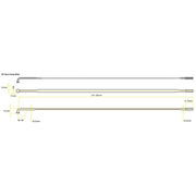 DT Swiss Aero Comp Wide Straight Pull Spokes 14 g = 2 mm box 20, black, 276 mm click to zoom image
