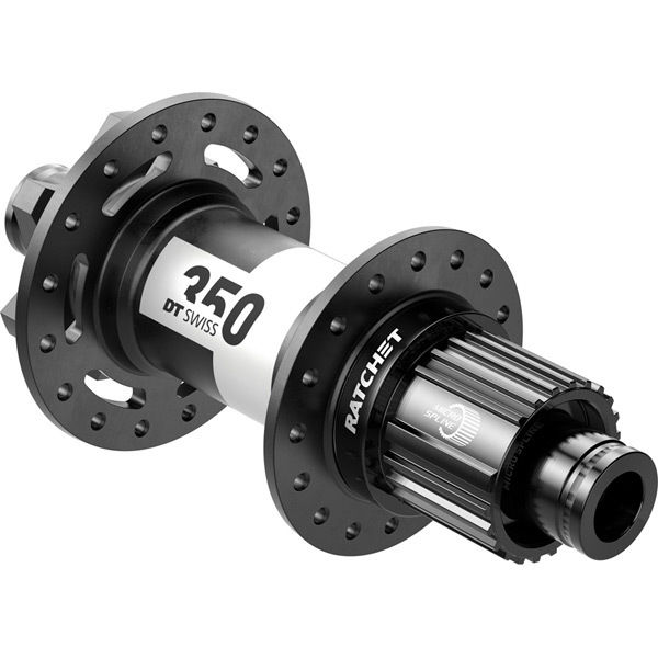 DT Swiss 350 Classic rear disc 6 bolt 148 x 12 mm Boost, MICRO SPLINE 32 hole, black click to zoom image