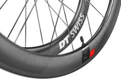 DT Swiss ARC 1100 DICUT wheel, carbon clincher 62 x 17 mm rim, front click to zoom image