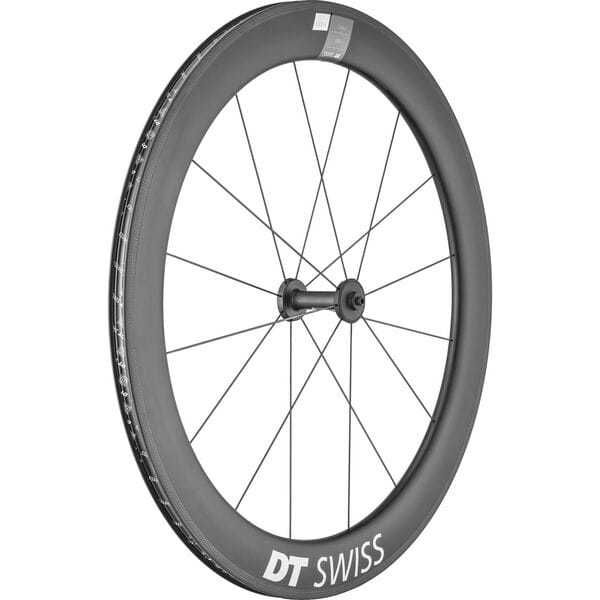 DT Swiss ARC 1400 DICUT wheel, carbon clincher 62 x 17 mm rim, front click to zoom image