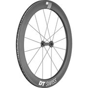 DT Swiss ARC 1400 DICUT wheel, carbon clincher 62 x 17 mm rim, front 
