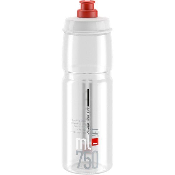Elite Jet Biodegradable clear red logo 750 ml click to zoom image