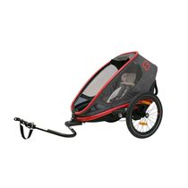 Hamax Outback One Reclining Trailer Red/Charcoal