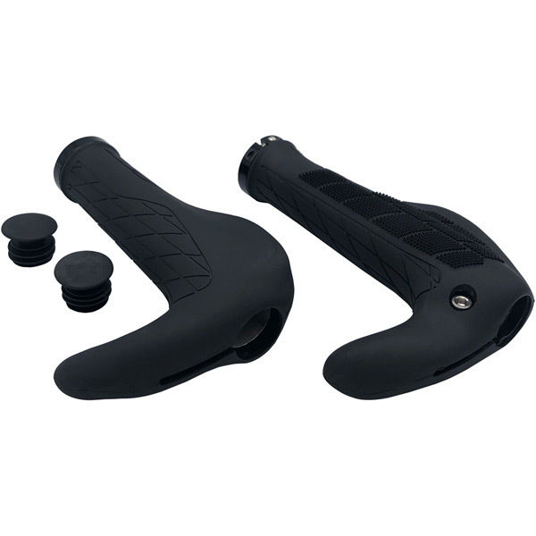M-Part Ergo Comfort grips with barend, black click to zoom image