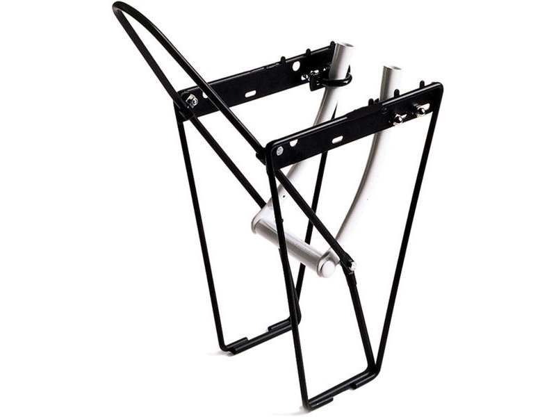 M-Part FLRB front low rider rack with mounting brackets and hoop alloy black click to zoom image