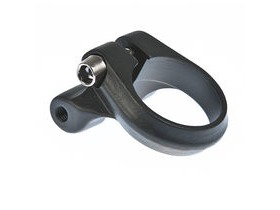 M-Part Seat clamp with rack mount 28.6mm black
