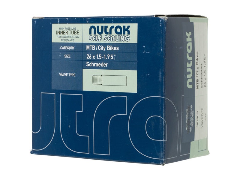 Nutrak 26 X 1.5 2.0 Inch Schrader Self-Sealing Inner Tube click to zoom image