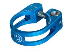 Pro Performance Seatpost Clamp 28.6mm Blue  click to zoom image