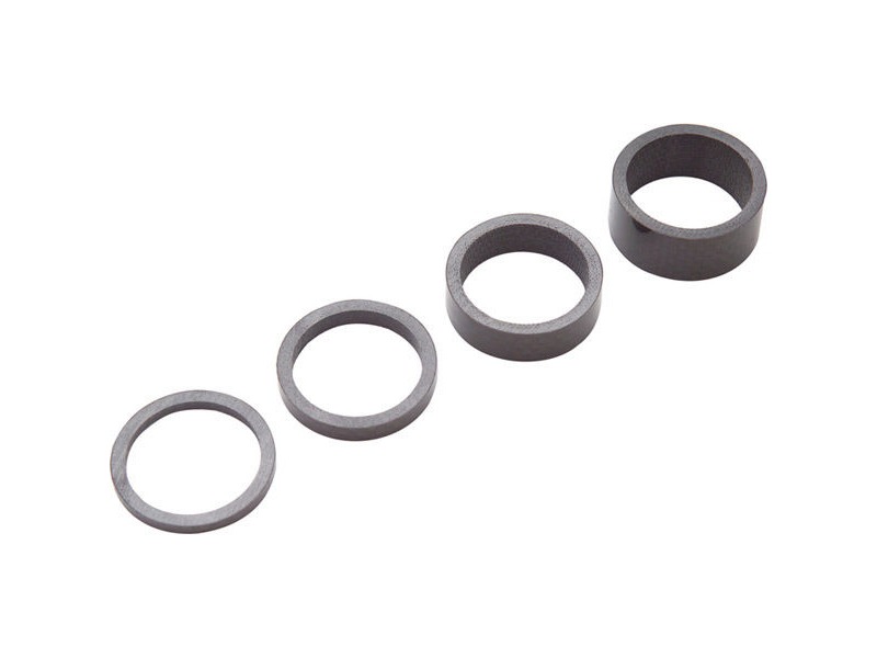 Pro Headset spacers, UD carbon, 3/ 5/ 10/ 15 mm, 1-1/4 inch click to zoom image