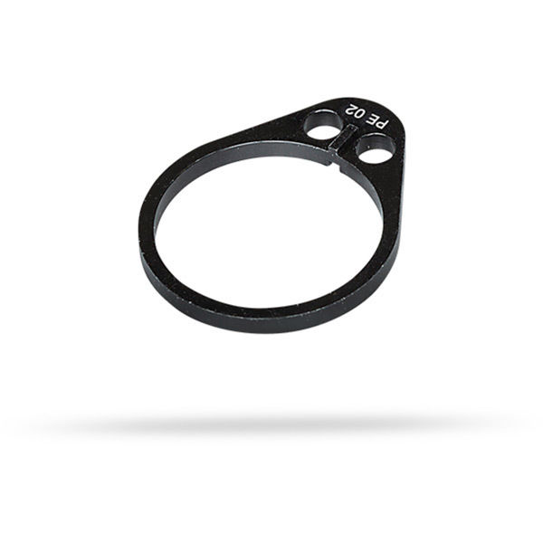 Pro Vibe bottom spacer 1-1/4" 3MM, Shiny Black click to zoom image