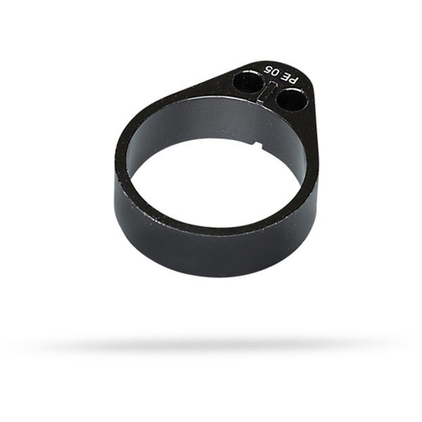 Pro Vibe bottom spacer 1-1/4" 10MM, Shiny Black click to zoom image