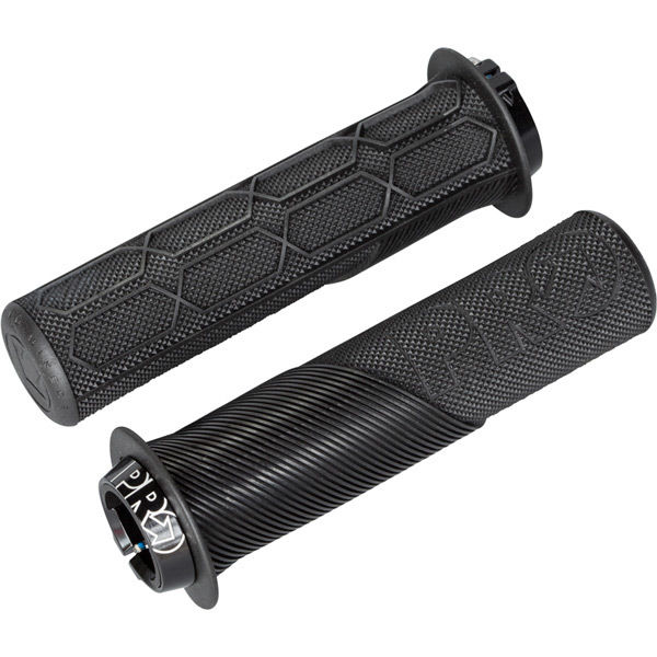 Pro Trail Lock On Grips, with Flange, 32mm, Black click to zoom image