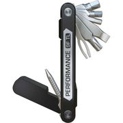 Pro Mini Tool, 9-Functions inc. Tubeless Tool, Alloy Case click to zoom image