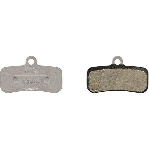 Shimano Spares D03S disc pads & spring, steel back, resin click to zoom image