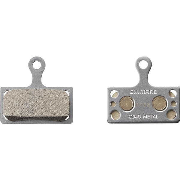 Shimano Spares G04S disc pads & spring, steel back, metal sintered click to zoom image