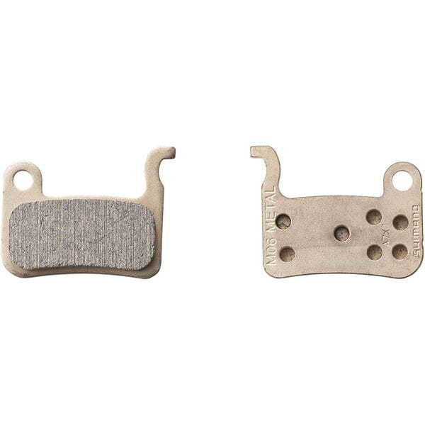 Shimano Spares M06 disc pads & spring, steel back, metal sintered click to zoom image
