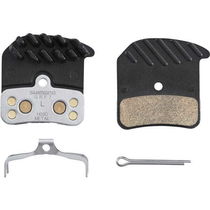 Shimano Spares H03C disc pads & spring, alloy/stainless back with cooling fins, metal sintered