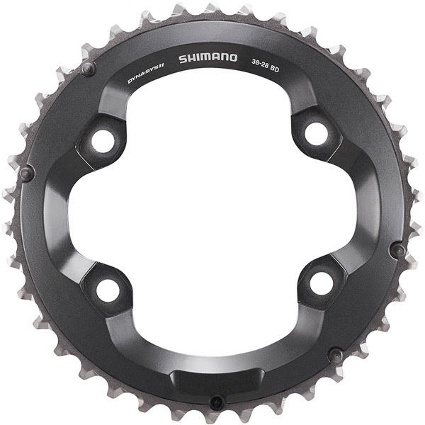 Shimano Spares FC-M8000 chainring 38T-BD for 38-28T click to zoom image