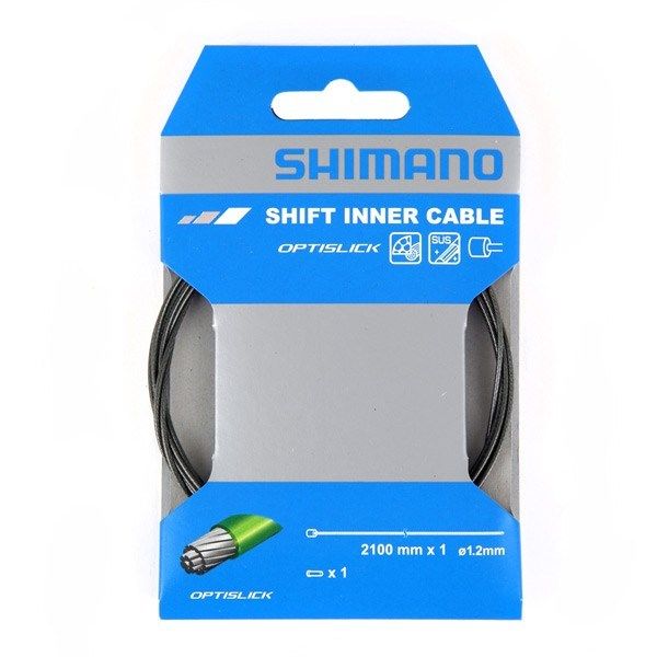 Shimano Spares Road / MTB OPTISLICK coated gear inner, 1.2mm x 2100mm, single click to zoom image