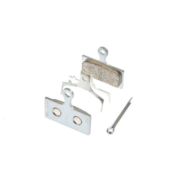 Shimano Spares G04S disc brake pads, steel backed, metal sintered click to zoom image