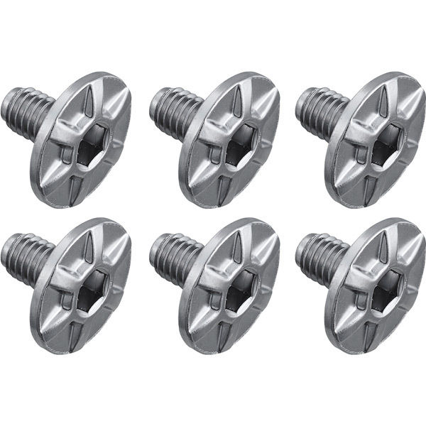 Shimano Spares PD-R9100 cleat fixing bolt, M5 x 8mm, pack of 6 click to zoom image