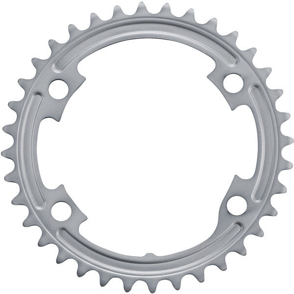 Shimano Spares FC-R7000 chainring, 36T-MT for 52-36T, silver click to zoom image