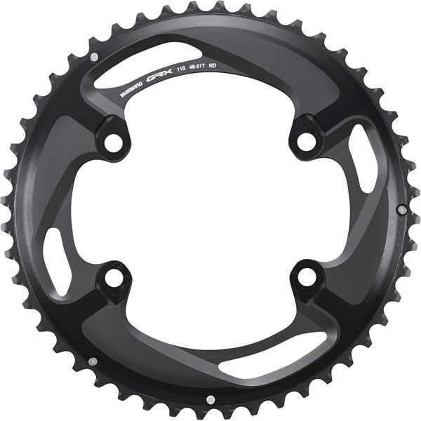 Shimano Spares FC-RX810 chainring 48T-ND, for 48-31T click to zoom image