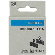 Shimano Spares G05S-RX disc pads and spring, steel back, resin click to zoom image