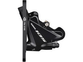 Shimano 105 BR-R7070 105 flat mount calliper, without rotor, for 140/160 mm, front, black