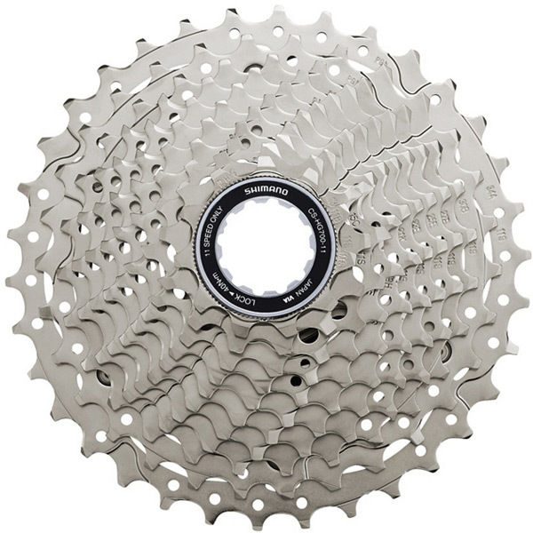 Shimano 105 CS-HG700 11-speed cassette, 11 - 34T click to zoom image