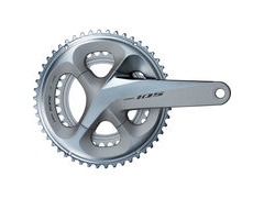 Shimano 105 FC-R7000 105 double chainset, HollowTech II 170 mm 53 / 39T, silver 
