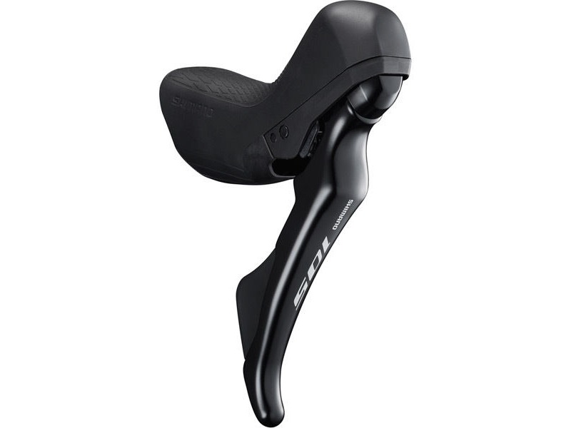 Shimano 105 ST-R7020 105 double hydraulic / mechanical STI lever, left hand, black click to zoom image