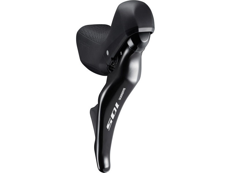 Shimano 105 ST-R7025 105 double hydraulic / mechanical STI lever, left hand, black click to zoom image
