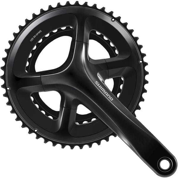 Shimano 105 FC-RS520 double 12-speed chainset, 172.5 mm 50 / 34T, black click to zoom image
