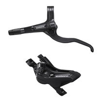 Shimano Acera BR-MT420 / BL-MT401 bled brake lever/post mount calliper, black, front right