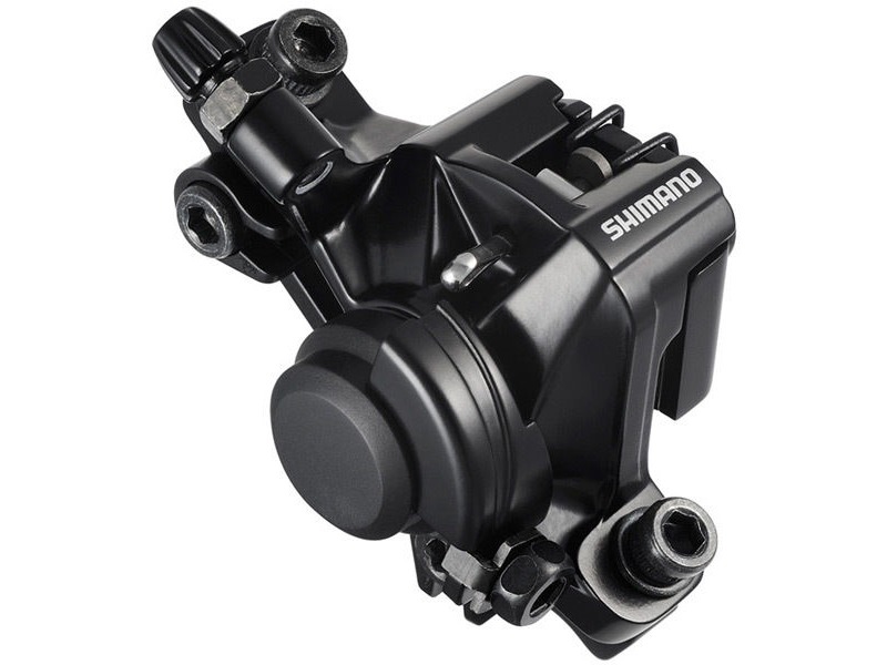 Shimano Acera BR-M375 disc brake calliper, without adapter for front or rear, black click to zoom image