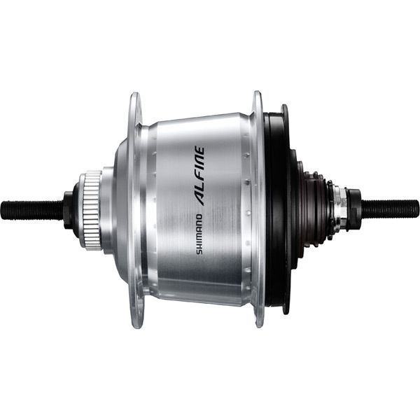 Shimano Alfine SG-S7051 Alfine Di2 internal hub gear, 8speed, 36h, silver click to zoom image