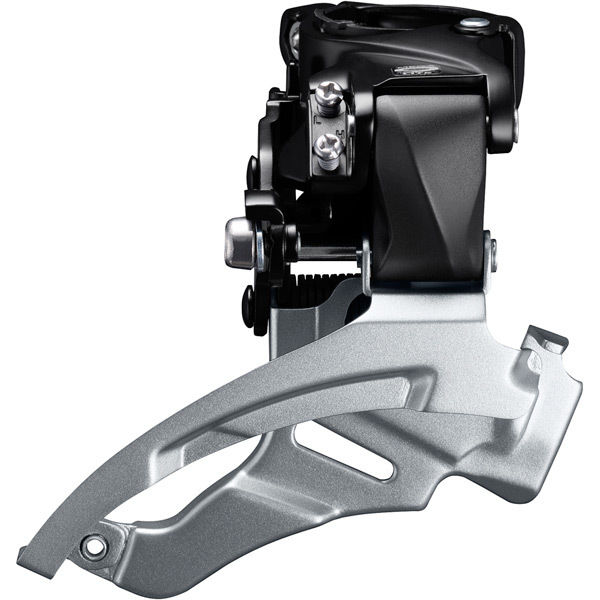 Shimano Altus FD-M2000 Altus 9speed hybrid front derailleur, conventional swing, dual-pull click to zoom image