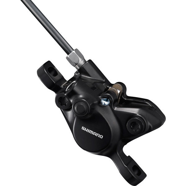 Shimano Altus BR-MT200 disc brake calliper, post mount, front or rear, black click to zoom image