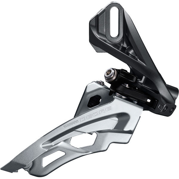 Shimano Deore Deore M6000-D triple front derailleur, direct mount, side swing, front pull click to zoom image