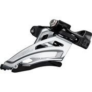 Shimano Deore Deore M6000-M triple front derailleur, mid clamp, side swing, front pull 