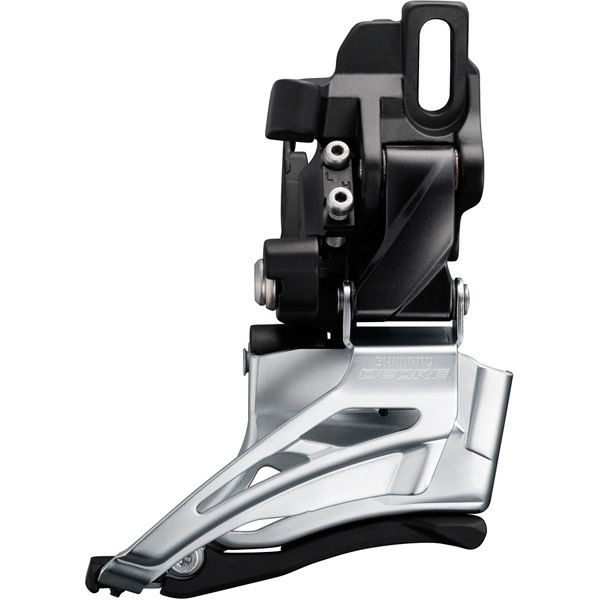 Shimano Deore Deore M6025-D double front derailleur, direct mount, down swing, down pull click to zoom image