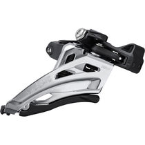 Shimano Deore FD-M4100-M Deore front derailleur, 10-speed double, side swing, mid clamp