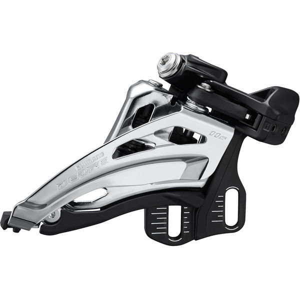 Shimano Deore FD-M5100-E Deore front derailleur, 11-speed double, side swing, E-type click to zoom image
