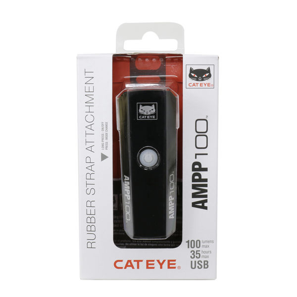 Cateye Ampp 100 Front Bike Light click to zoom image