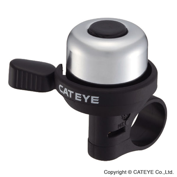 Cateye Pb-1000 Wind Brass Bell Black click to zoom image