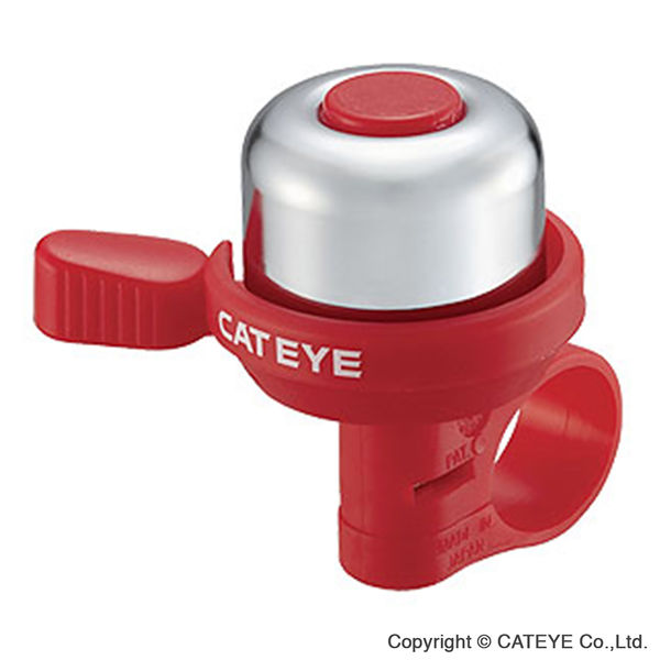 Cateye Pb-1000 Wind Brass Bell Red click to zoom image